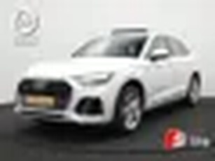 Audi Q5 55 TFSI e Quattro S-Line Plug in Hybrid PHEV Panodak Sportstoelen Memory Adaptive Crui