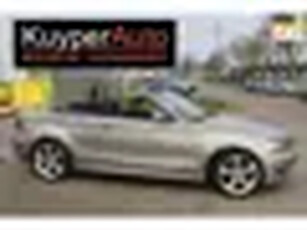 BMW 1-serie Cabrio 118i Executive ned auto NAP NAVI MULTIMEDIA WINDSCHERM