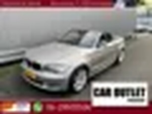 BMW 1 Serie Cabrio 118i High Executive 133Dkm.NAP, AUTOMAAT, Leer, Clima, CC, LM, Afn.Trekh, nw. APK