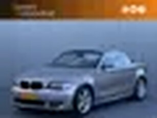 BMW 1 Serie Cabrio 118i High Executive Xenon Leder Stoelverwarming Keyless