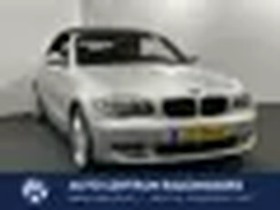 BMW 1 Serie Cabrio 118i STOF/LEDER CRUISE CONTROL CLIMATE CONTROL TELEFOON VOORBEREIDING ELEKTRISCHE