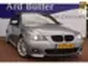 BMW 5-serie Touring 525i Executive M sport+leder+Navi+Elek-Klep+xenon+adaptief+winter-set=RIJKLAAR =