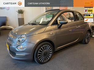 Fiat 500 C 0.9 TwinAir Turbo Lounge, Cabrio, Airco, Navigatie, Nieuwe All Season banden