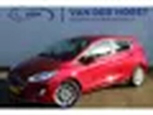 Ford Fiesta 1.0-100pk EcoBoost Titanium. Mooie chique verschijning ! Volautm. airco, telefoonvoorb.,