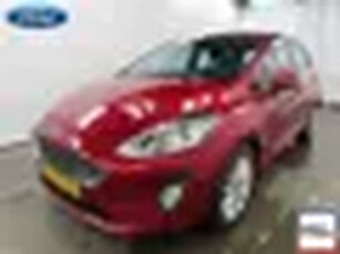 Ford Fiesta 1.0 EcoBoost Titanium Automaat Navi Climat Cruise Parkeersensoren NL-Auto Delaeronderhou