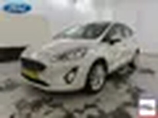 Ford Fiesta 1.0 EcoBoost Titanium Climat Cruise Winter pack Trekhaak DAB+ 48.000km Dealeronderhouden