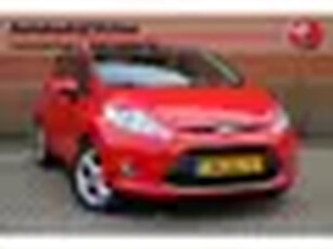 Ford Fiesta 1.25 82pk Titanium NL-auto 5 deuren Climate control Cruise control Elek. ramen