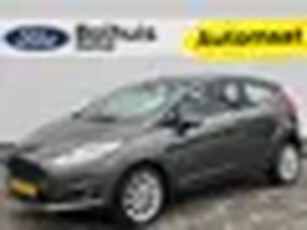 Ford Fiesta Titanium EcoBoost 100pk Automaat Leder Stoelverwarming 100% dealer onderhouden