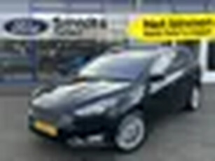 Ford FOCUS Wagon 125pk Titanium Nw. geleverd Dealer onderhouden Clima Cruise Navi Voorru