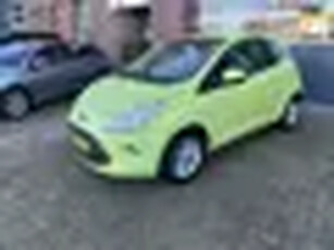 Ford Ka 1.2 Cool & Sound start/stop,bj.2012,kleur: lemon,sportvelgen,airco,NAP met 179636 km.en APK