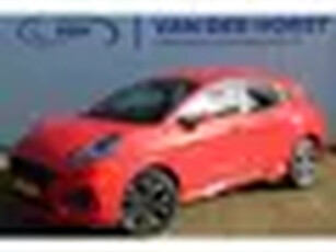 Ford Puma 1.0-125pk EcoBoost Mild-Hybrid ST-Line. Slechts 17.500km ! Volautm. airco, navigatie, tele