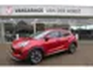 Ford Puma 1.0-125pk EcoBoost Mild-Hybrid Titanium. Fabrieksgarantie t/m 09-05-2027 ! Volautm. airco, stoel-, stuur- en voorraamverwarming, trekhaak, privacy glass, adaptive cruise cntrl, dodehoek assistent, camera, pdc v+a, rij-assistent pakket, winterpakket, metallic lak etc