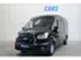 Ford Transit 2.0 TDCI AUTOMAAT ZWART L3/H2 330 CAMERA LED NAVI AIRCO CRUISE CONTROL TREKHAAK PDC CAR