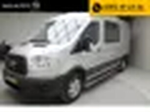 Ford Transit 350 2.0 TDCI L3H2 DC Trend 170pk dubbele cabine 1ste eigenaar airco trekhaak na