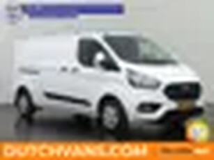 Ford Transit Custom 2.0TDCI Lang Dakdraagsysteem Navigatie Airco 3-Persoons Betimmering