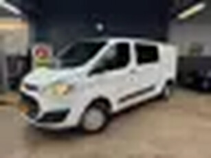 Ford Transit Custom 290 2.2 TDCI L2H1 Trend DC, 6 zits,Cruise Contr,Airco,Elektrische ramen,Trekhaak