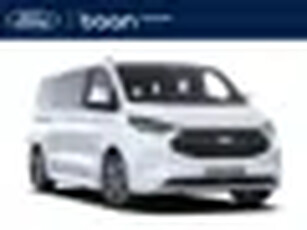 Ford Transit Custom PHEV 233PK L2 Titanium Dubbele Cabine 1.850kg trekgw. 3 losse stoelen