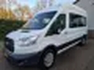 Ford Transit Kombi 350 2.0 TDCI L2H3 20995.- INCL BTW 9-PERSOONS ROLSTOEL LIFT 130PK