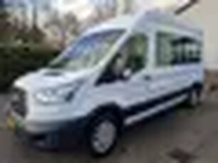 Ford Transit Kombi 350 2.0 TDCI L3H2 39995.- INCL BTW 9-PERSOONS ROLSTOEL LIFT 130PK