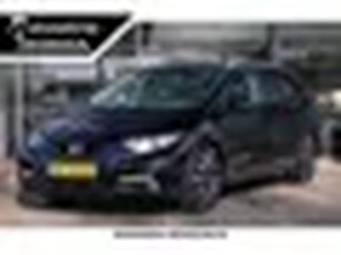 Honda Civic Tourer 1.6D Executive - All in rijklaarprijs Trekhaak Navi Leder Camera