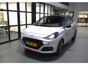 Hyundai i10 1.0 T-GDI 5MT N Line 5-zits Lumen Gray metallic/black roof *Nieuwe auto* *DIRECT LEVERBAAR*