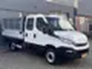 Iveco Daily 35S12D 2.3 345 6 persoons 3500kg trekgewicht Airco Euro 6 Pick-up Open laadbak Bakwagen