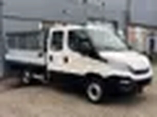 Iveco Daily 35S12D 2.3 345 6 persoons 3500kg trekgewicht Airco Euro 6 Pick-up Open laadbak Bakwagen