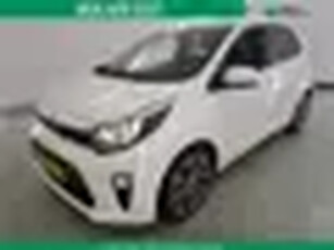 Kia Picanto 1.0 CVVT 67pk Design Edition Black Pack Leder Apple CarPlay / Android Auto Navi