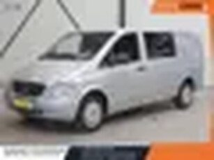 Mercedes-Benz Vito 111 CDI 320 Lang Dubbele Cabine Luxe APK 02-2026! Airco Trekhaak