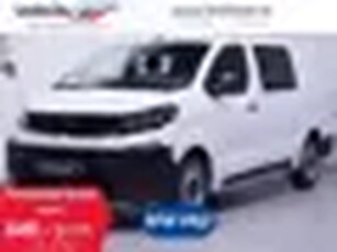 Opel Vivaro 120 pk L3H1 Dubbel Cabine 6-Zits, Navi, BPM vrij Airco, Cruise Control, Laadruimte Pakke