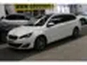 Peugeot 308 SW 1.2 PureTech Blue Lease Premium Automaat Panoramadak, NAP, Navi, Volledig onderhouden