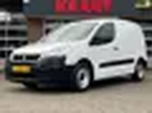 Peugeot Partner 120 1.6 BlueHDi 75 L1 Pro, AIRCO, Cruise, Trekhaak, Schuifdeur, NAP, Euro 6, Citroen