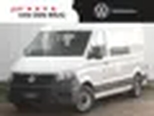 Volkswagen Crafter 35 2.0 TDI L3H3 Dubbele Cabine Comfortline 102pk 6 pers. Navigatie Parkeers