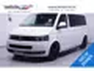 Volkswagen Transporter 2.0 TDI 140 pk DSG Aut. L2H1 Airco, Leder Zwart Apple Carplay, Trekhaak 2.500