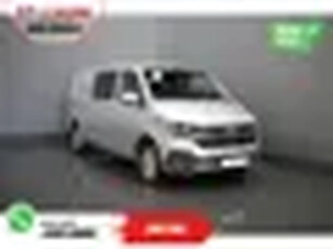 Volkswagen Transporter 2.0 TDI 150 pk DSG Aut. L2 DC Dubbel Cabine Highline BPM VRIJ! Adapt.Cruise/