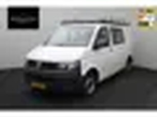 Volkswagen Transporter 2.0 TDI L1H1 T800 2013 Dubbel cabine NAP Airco Trekhaak Radio CD El