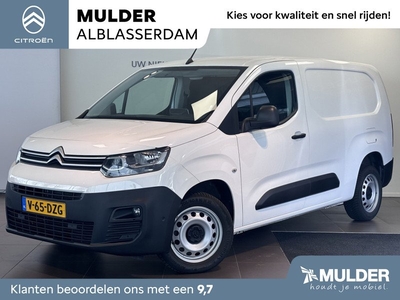 Citroën Berlingo Van GB L2 Club XL 1.5 BlueHDi 130pk H6 1.000kg NAVI | CAMERA | DODEHOEKBEW. | AIRCO | CRUISE CONTROL | PARKEERHULP V+A | DAB+ | 4 AIRBAGS