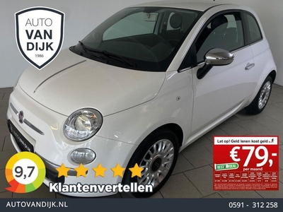 Fiat 500 1.0 TwinAir Easy AIRCO ELEK RAMEN CENT VERG CITY KNOP VELGEN CRHOOM ZEER NETTE AUTO