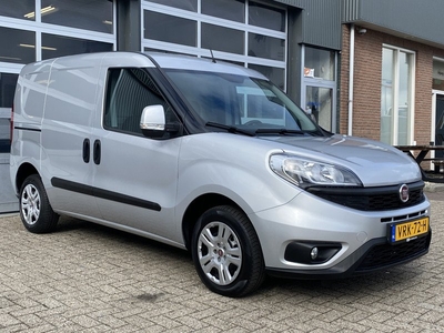 Fiat Dobló Cargo 1.3 MJ L1H1 SX 90pk Btw en Bpm vrij Airco Cruise controle Navigatie Tussenschot Parkeerhulp achter 1e eigenaar Ex overheid Euro 5 Marge 20x op voorraad