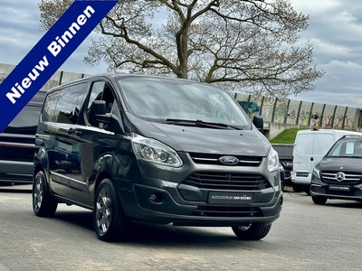 Ford Transit Custom 290 2.2 TDCI 155pk | Dubbel Cab. | Marge auto | Airco | Trekhaak | Cruise Contr. | PDC |