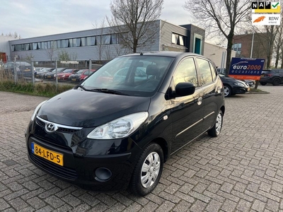 Hyundai I10 1.1 Active Cool - Airco - Zwart - parkeer