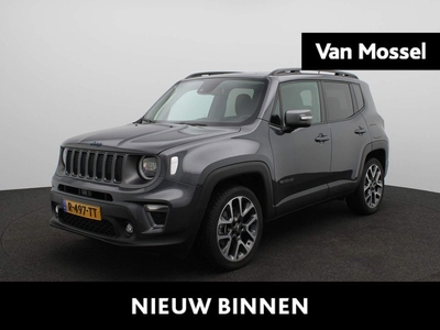 Jeep Renegade 4xe 240 Plug-in Hybrid Electric S | Verwarming Stuurwiel + Voorstoelen | 19 Inch | Adaptive Cruise Control | Apple Carplay & Android Auto |