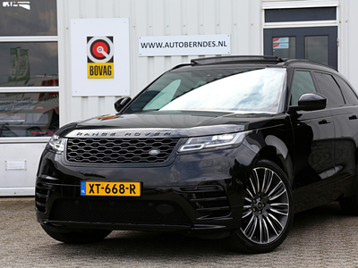 LAND ROVER RANGE ROVER VELAR 3.0 V6 300PK AWD R-Dynamic HSE*BTW*NL-Auto*Perfect LR Onderh.*Luchtvering/Black Pack/Pano/ACC/Massage/Meridian/HUD/DAB/LED/Apple Carplay-Android/Camera/Memorie/Keyless/Dodehoek/Rijstrook/Parkeersens.V+A/22 inch LM*