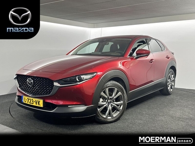 Mazda CX-30 2.0 e-SkyActiv-X M Hybrid Luxury / 1e eig / NL auto / automaat / Leder / Trekhaak / Navigatie