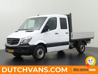 Mercedes-Benz Sprinter 313CDI Pickup Dubbele Cabine | Trekhaak 2800Kg | Airco | Navigatie | 3-Persoons