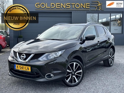 Nissan Qashqai 1.2 Tekna 1e Eigenaar,Automaat,Navi,CLima,Cruise,360 Camera,LM Velgen,Panodak,Leder,APK tot 12-2025