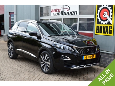 Peugeot 3008 1.2 PureTech GT Line O.a: Full Led, Leder, Stoelverw, + Massage + geheugen, Etc. All-in prijs!