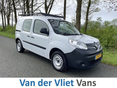 Renault Kangoo 1.5 dCi E6 R-link Lease €163 p/m, Airco, Navi, PDC, Trekhaak, Imperiaal, Schuifdeur, Volledig onderhoudshistorie aanwezig