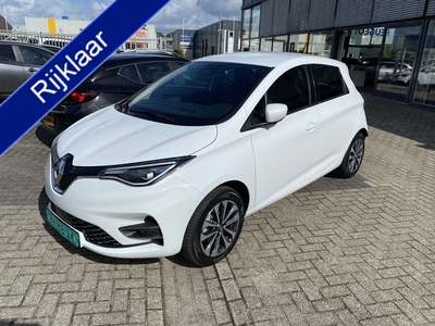 RENAULT ZOE R135 INTENS 50kw 136 PK (ex.accu) 16950 MET SUBSIDIE Navi. Camera. Parkeerhulp V/A