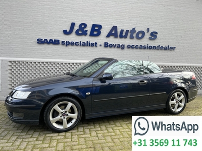 SAAB 9-3 Cabrio 1.8t Vector Automaat Leer Onderhoudsboekjes